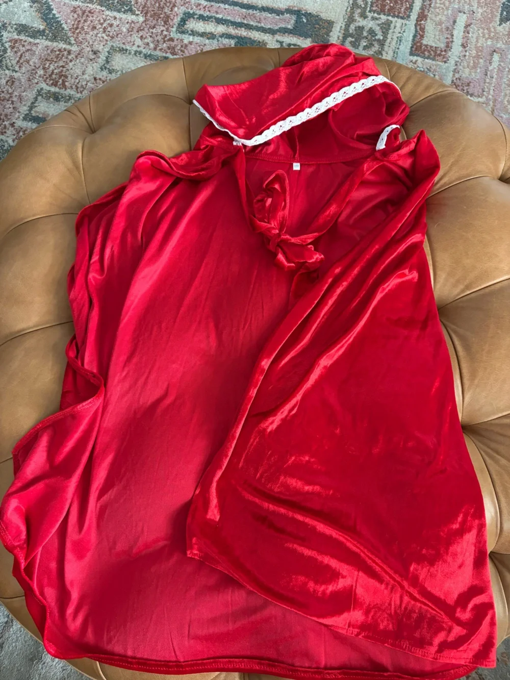 4 piece Little Red Riding Hood costume.